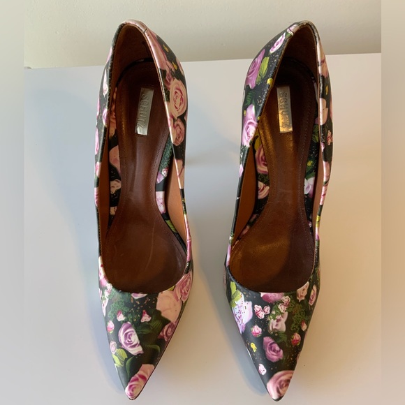 Schutz Rose Print Stilettos - Picture 7 of 8